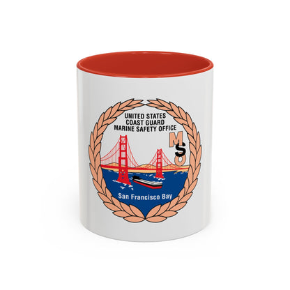 USCG MSO San Francisco Bay (U.S. Coast Guard) Accent Coffee Mug