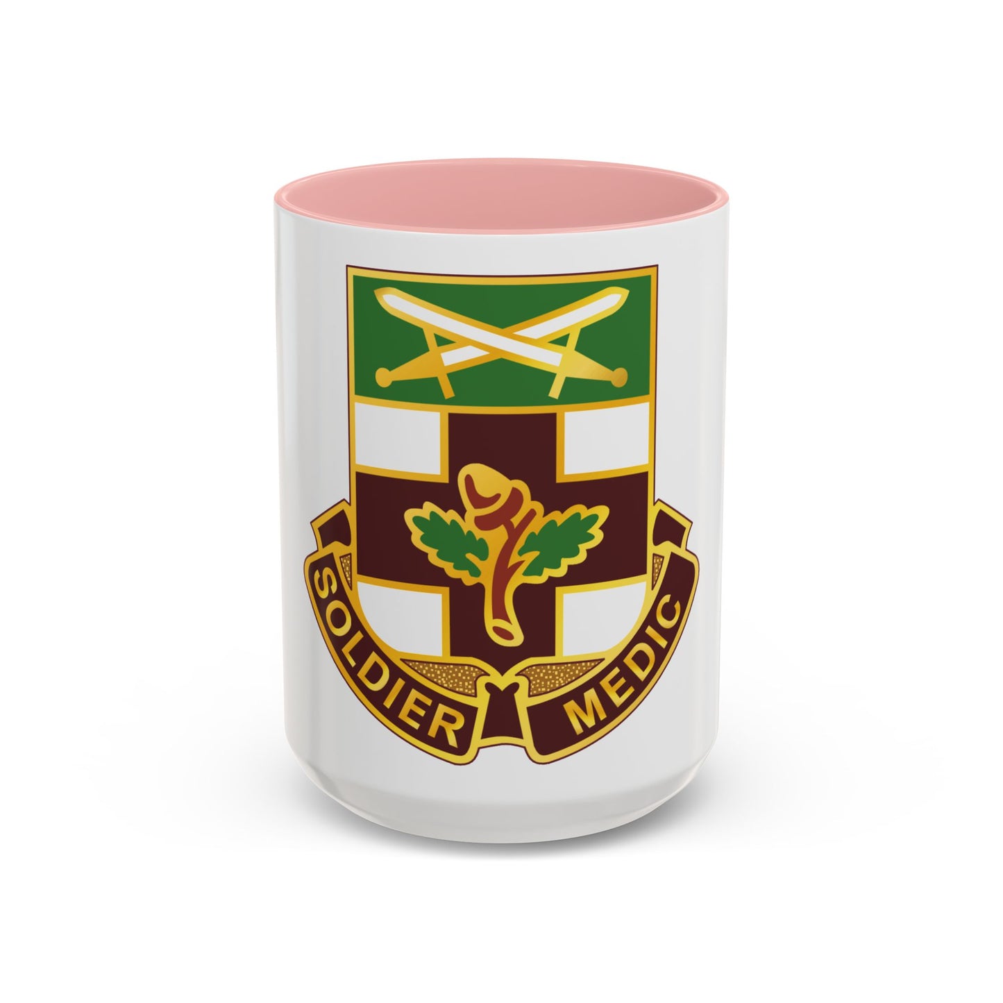 232 Medical Battalion (U.S. Army) Accent Coffee Mug