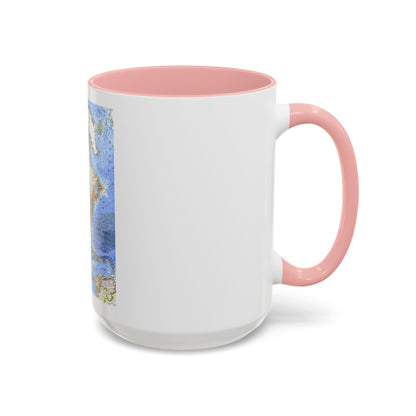 North America (1964) (Map) Accent Coffee Mug