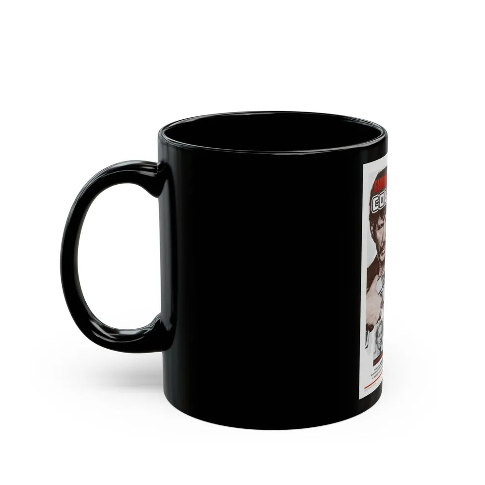 COLD SWEAT 1970 Movie Poster - Black Coffee Mug-Go Mug Yourself