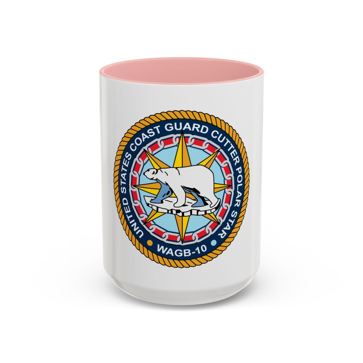 USCGC Polar Star WAGB 10 (U.S. Coast Guard) Accent Coffee Mug