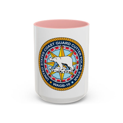 USCGC Polar Star WAGB 10 (U.S. Coast Guard) Accent Coffee Mug
