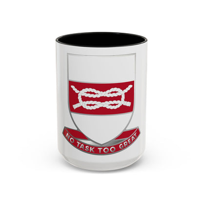 97 Engineer Battalion (U.S. Army) Accent Coffee Mug