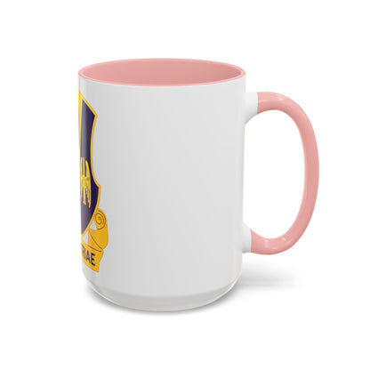 63 Antiaircraft Artillery Battalion (U.S. Army) Accent Coffee Mug