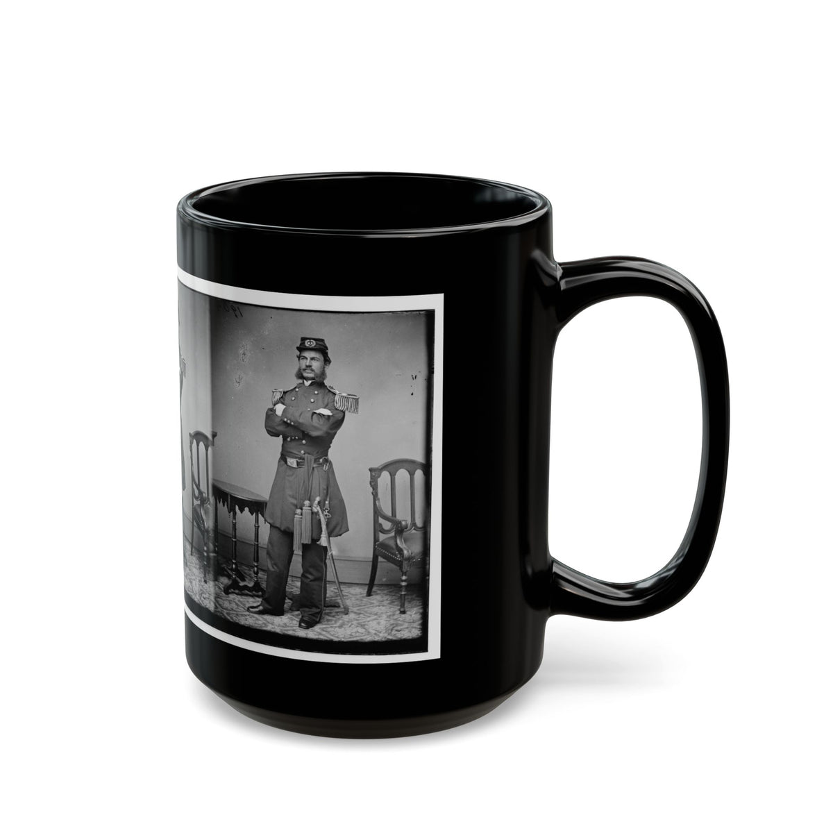 A.T.A.Torbert (U.S. Civil War) Black Coffee Mug