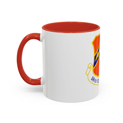 56th Fighter Wing (U.S. Air Force) Accent Coffee Mug