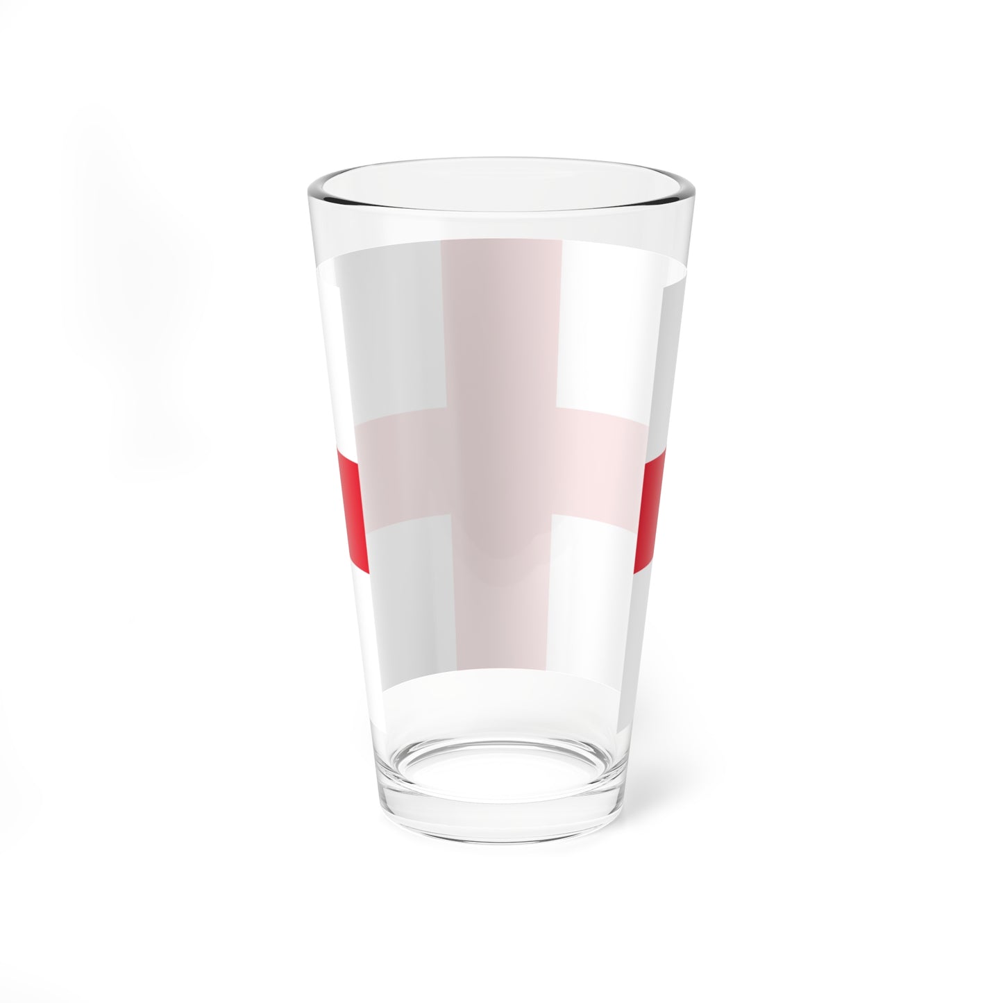 Flag of Guernsey 1936 (United Kingdom) Pint Glass 16oz