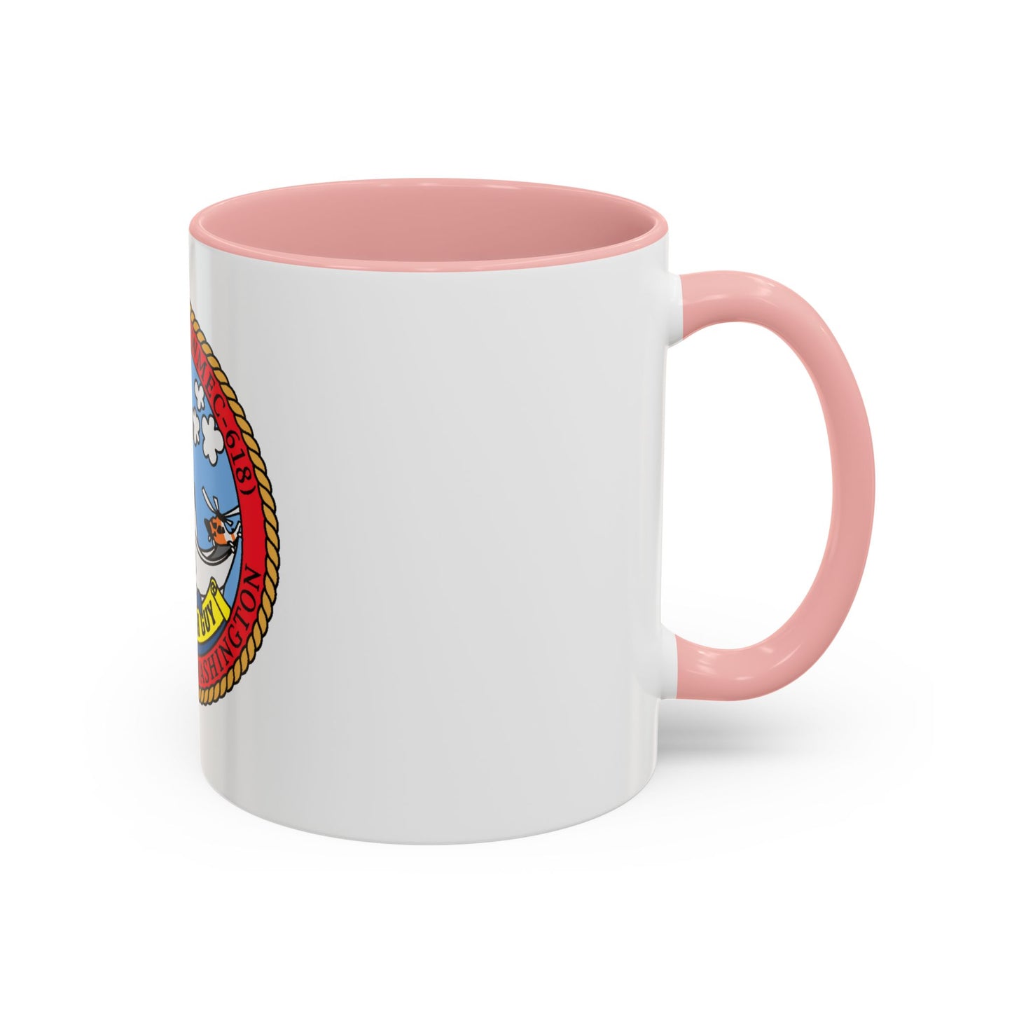 USCGC Active WMEC 618 Little Tough Guy (U.S. Coast Guard) Accent Coffee Mug