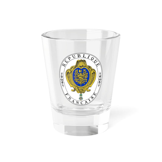 Coat of arms of the French Republic (1905) - Shot Glass 1.5oz