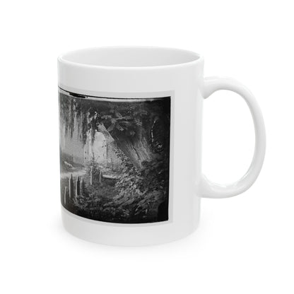 Churchyard With Graves (U.S. Civil War) White Coffee Mug