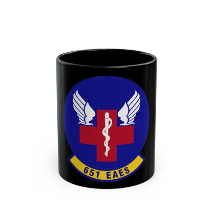 651st Expeditionary Aeromedical Evacuation Squadron (U.S. Air Force) Black Coffee Mug-11oz-Go Mug Yourself