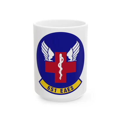 651st Expeditionary Aeromedical Evacuation Squadron (U.S. Air Force) White Coffee Mug-15oz-Go Mug Yourself