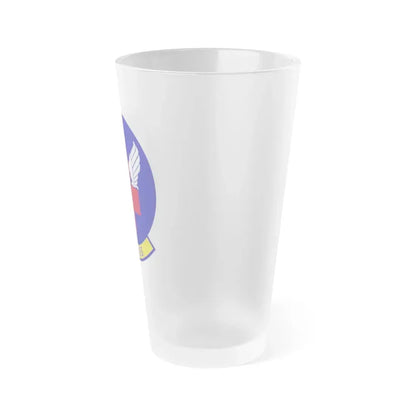 651st Expeditionary Aeromedical Evacuation Squadron (U.S. Air Force) Frosted Pint Glass 16oz - Go Mug Yourself