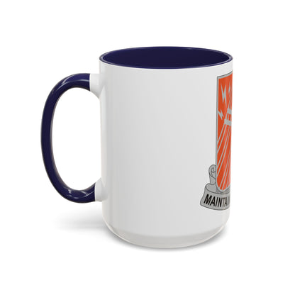 440 Signal Battalion (U.S. Army) Accent Coffee Mug
