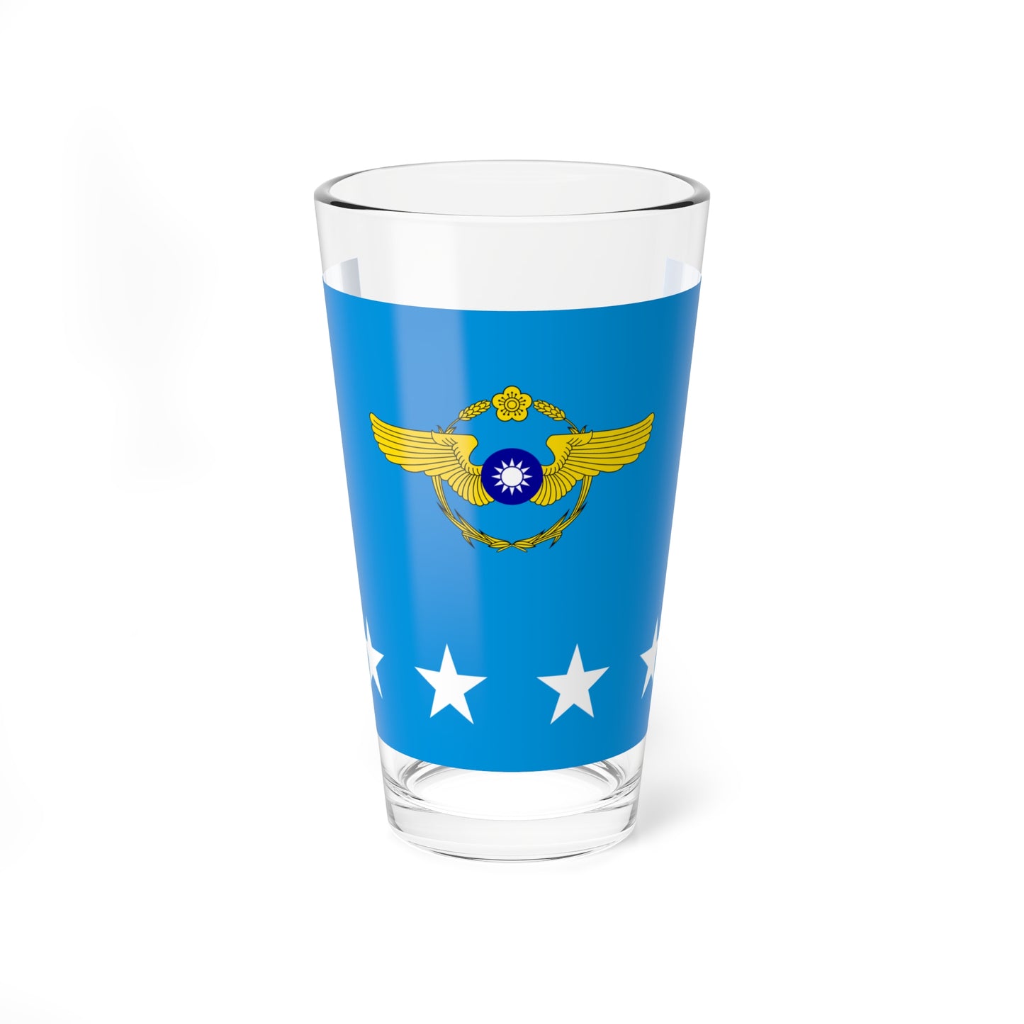 ROCAF Senior Generals Flag 1962 (China) Pint Glass 16oz