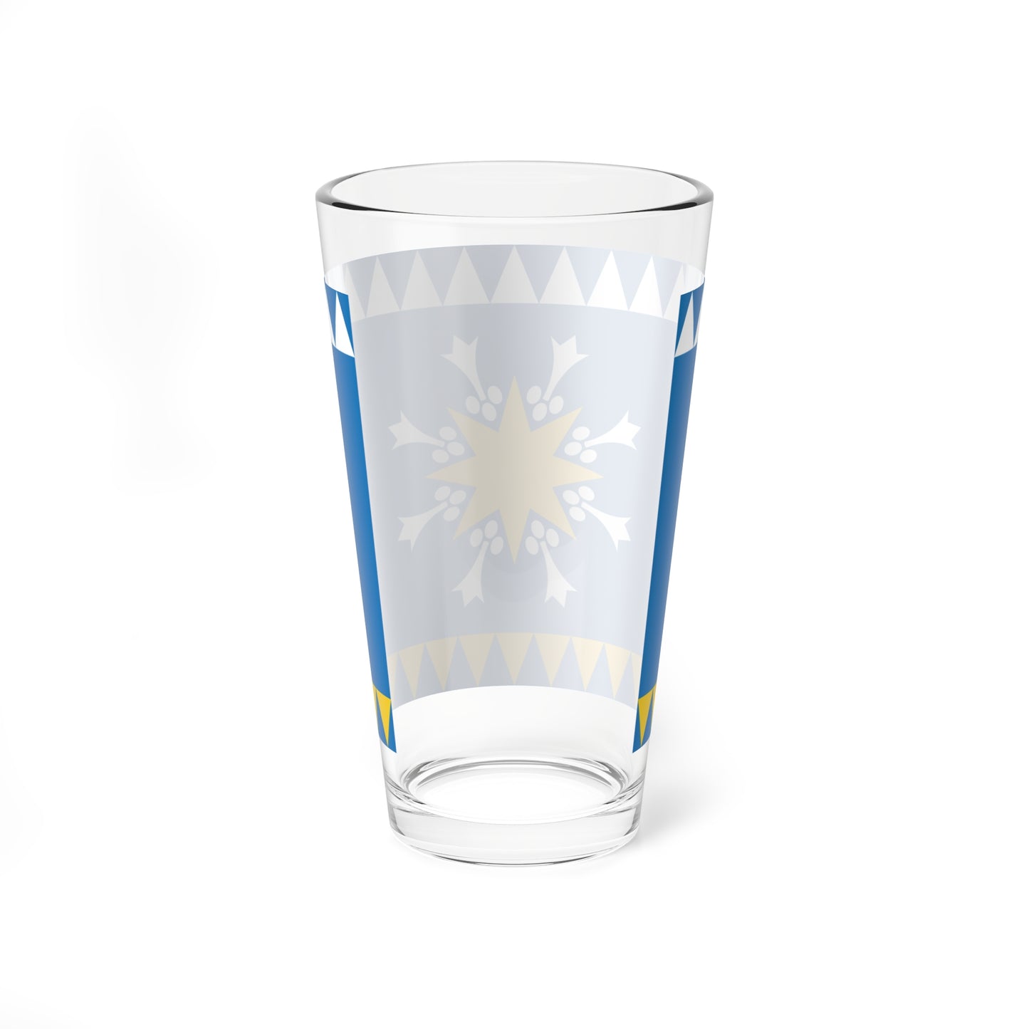 Flag of Ivdel Sverdlovsk oblast (Russia) Pint Glass 16oz