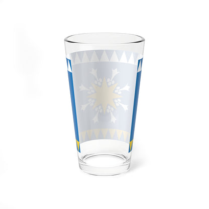 Flag of Ivdel Sverdlovsk oblast (Russia) Pint Glass 16oz
