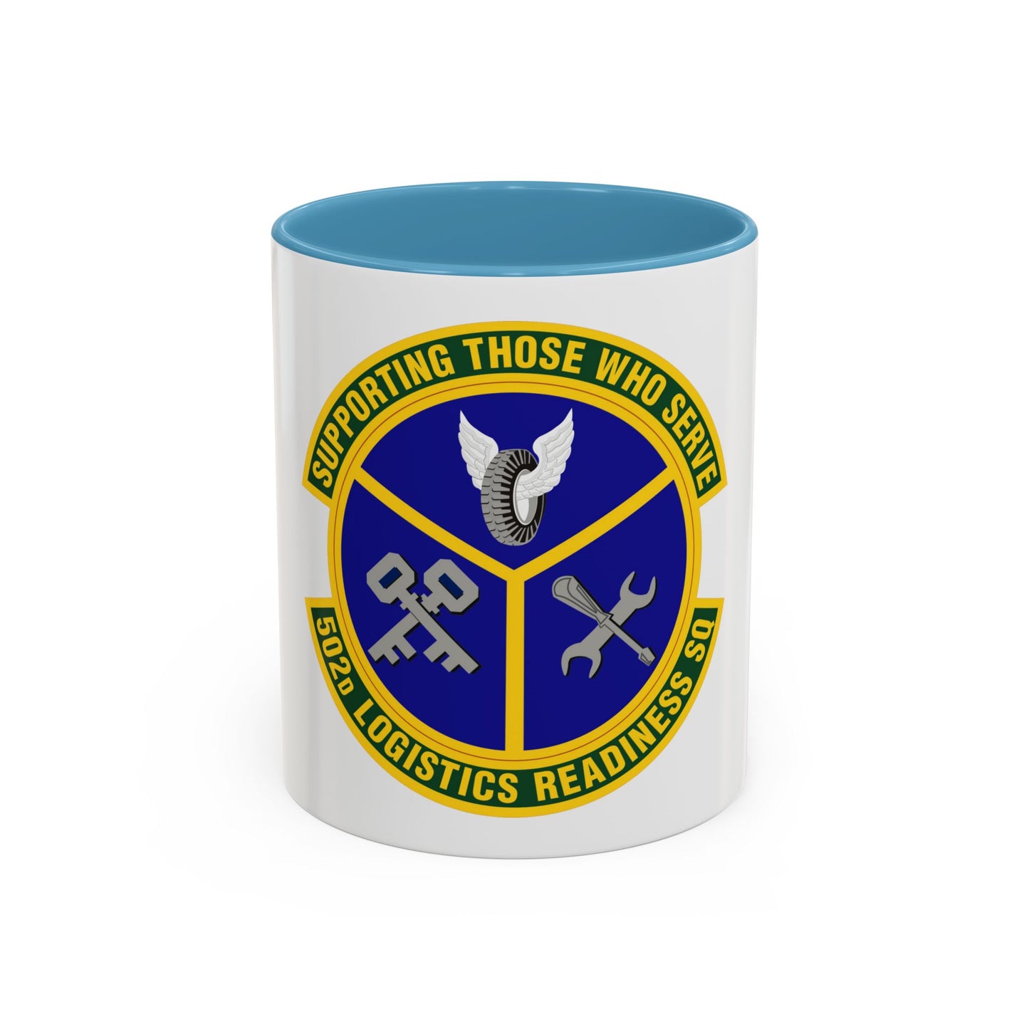 502d Logistics Readiness Squadron (U.S. Air Force) Accent Coffee Mug