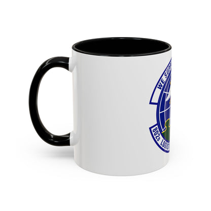 802d Logistics Readiness Squadron (U.S. Air Force) Accent Coffee Mug
