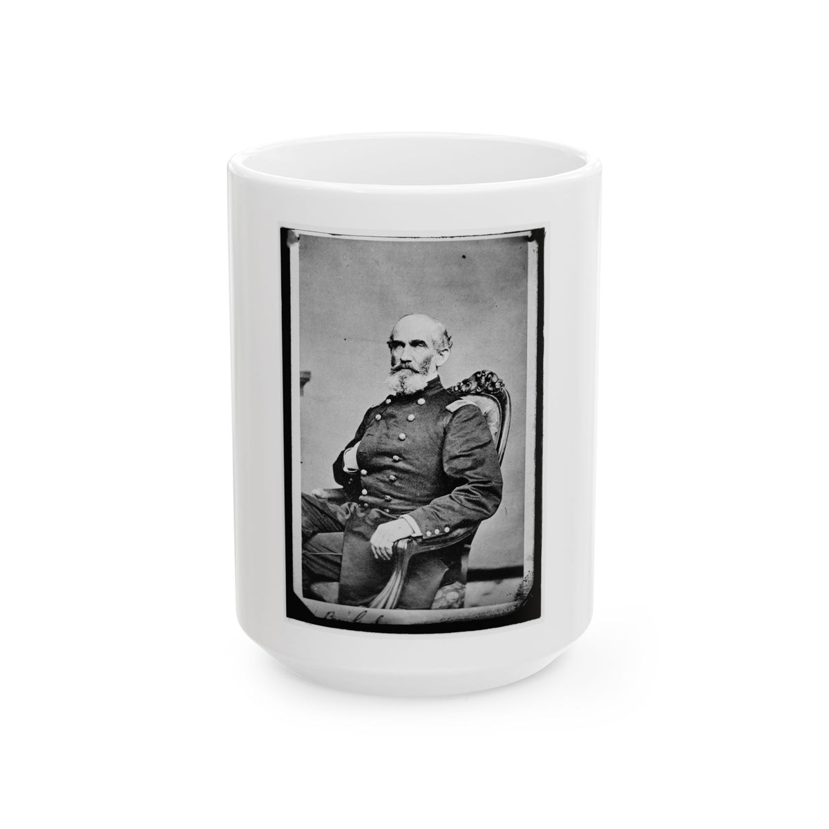 Brig. Gen. A.J. Smith 002 (U.S. Civil War) White Coffee Mug