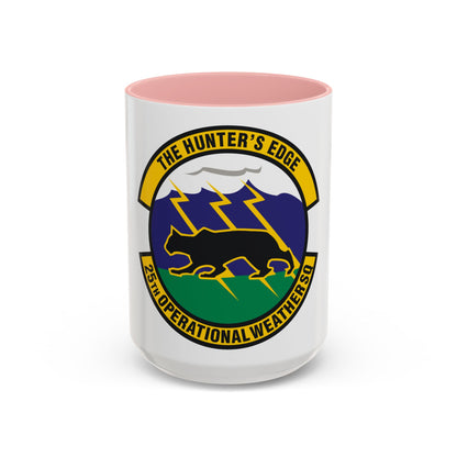 25th Operational Weather Squadron (U.S. Air Force) Accent Coffee Mug
