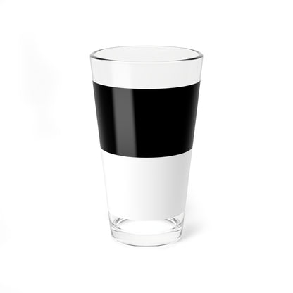 Flag of Canton of Fribourg (Switzerland) Pint Glass 16oz