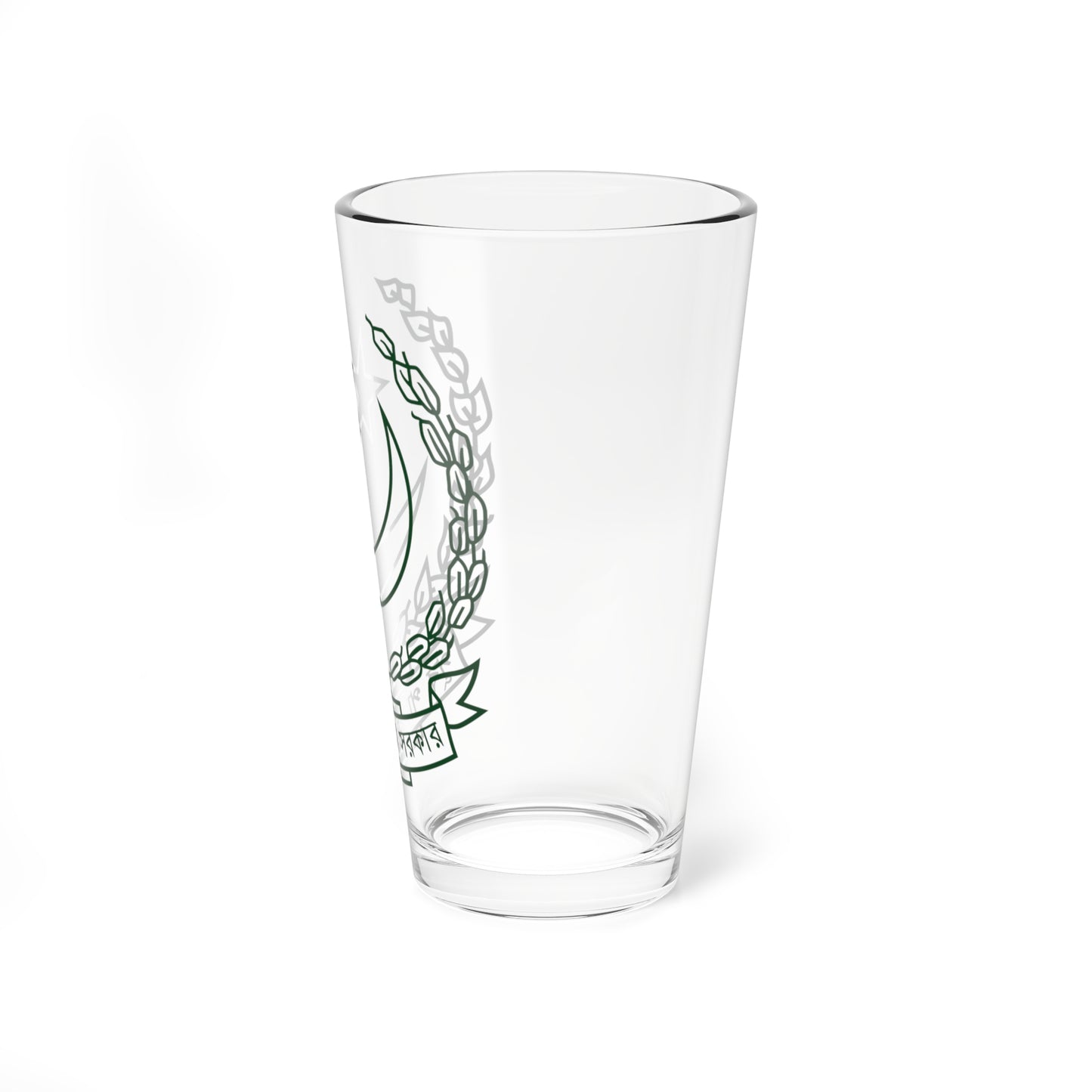 Emblem of East Pakistan 1970-1971 Green version (Pakistan) (Coat of Arms) Pint Glass 16oz