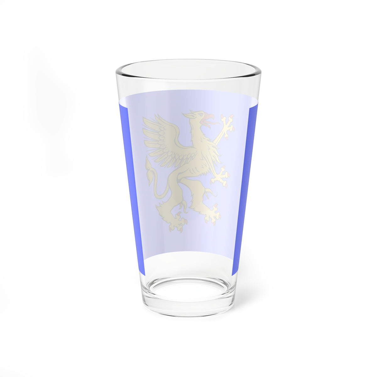 Drapeau Saint-Brieuc (France) Pint Glass 16oz