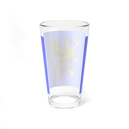Drapeau Saint-Brieuc (France) Pint Glass 16oz