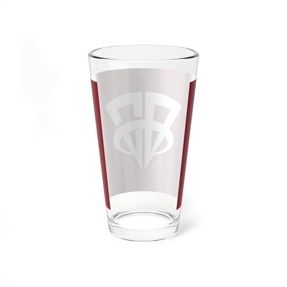 Flag of Shōwa Gunma (Japan) Pint Glass 16oz