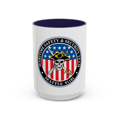 Maritime Safety & Security Team Seattle MSST (U.S. Coast Guard) Accent Coffee Mug