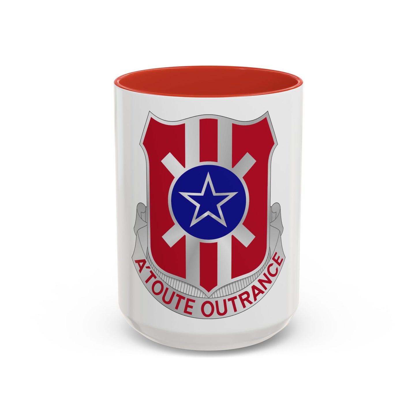 854 Engineer Battalion (U.S. Army) Accent Coffee Mug