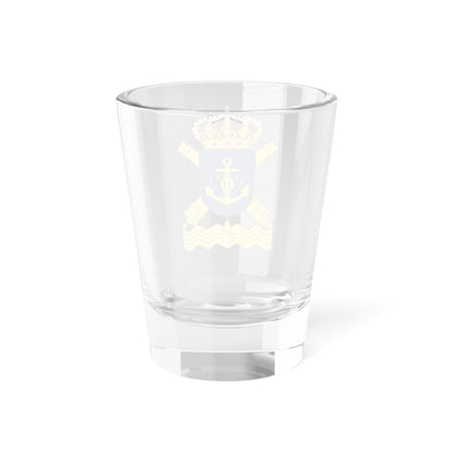 Karlskrona kustartilleriregemente vapen (Sweden) (Coat of Arms) Shot Glass 1.5oz