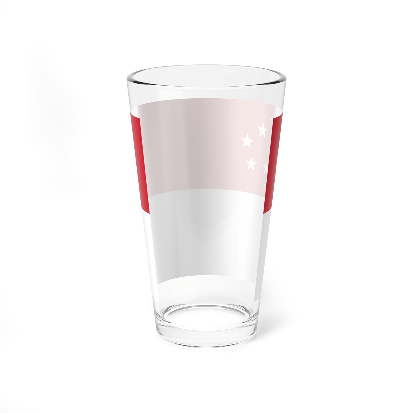 Flag of Singapore 1959-1963 (Singapore) Pint Glass 16oz