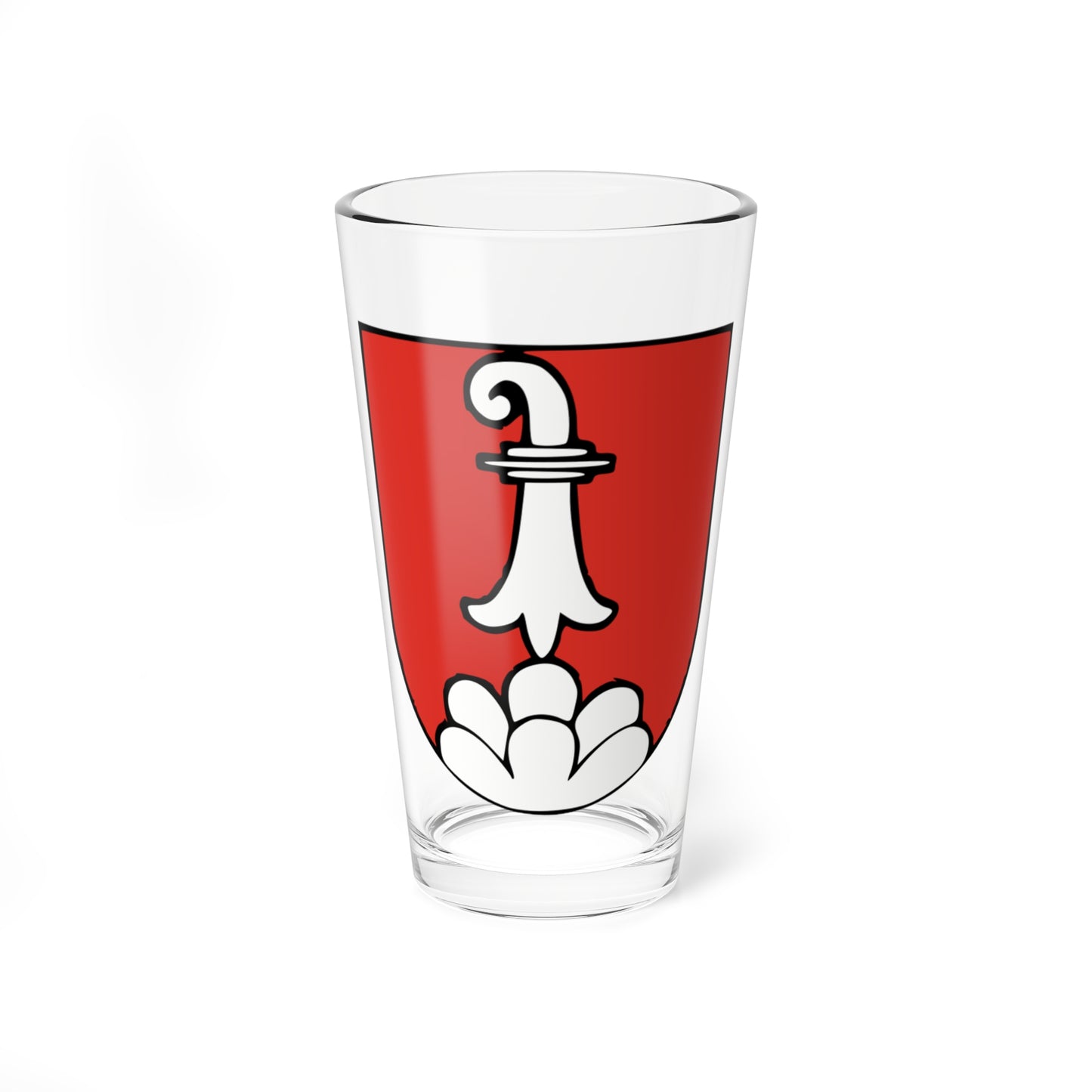 Delemont-coat of arms (Switzerland) (Coat of Arms) Pint Glass 16oz