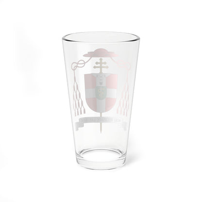 Coat of arms of Willem Jacobus Eĳk (Netherlands) (Coat of Arms) Pint Glass 16oz