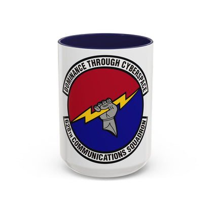 628th Communications Squadron (U.S. Air Force) Accent Coffee Mug