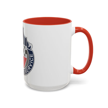15 Personnel Services Battalion (U.S. Army) Accent Coffee Mug