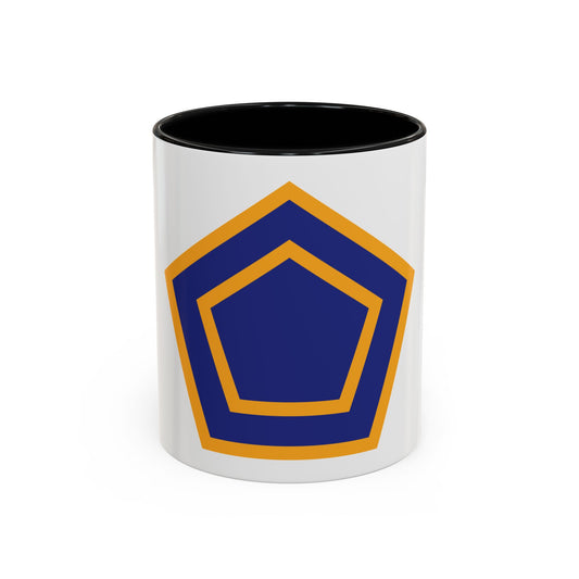 US 55th Infantry Division (U.S. Army) Accent Coffee Mug
