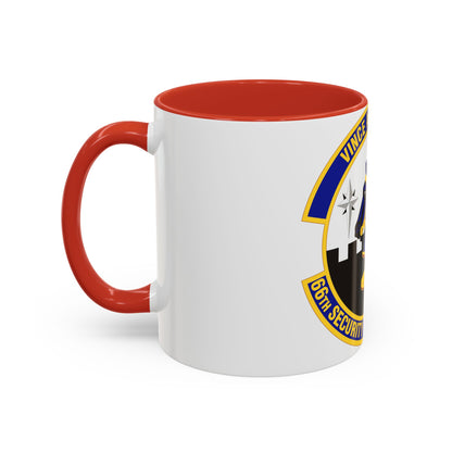 66th Security Forces Squadron (U.S. Air Force) Accent Coffee Mug