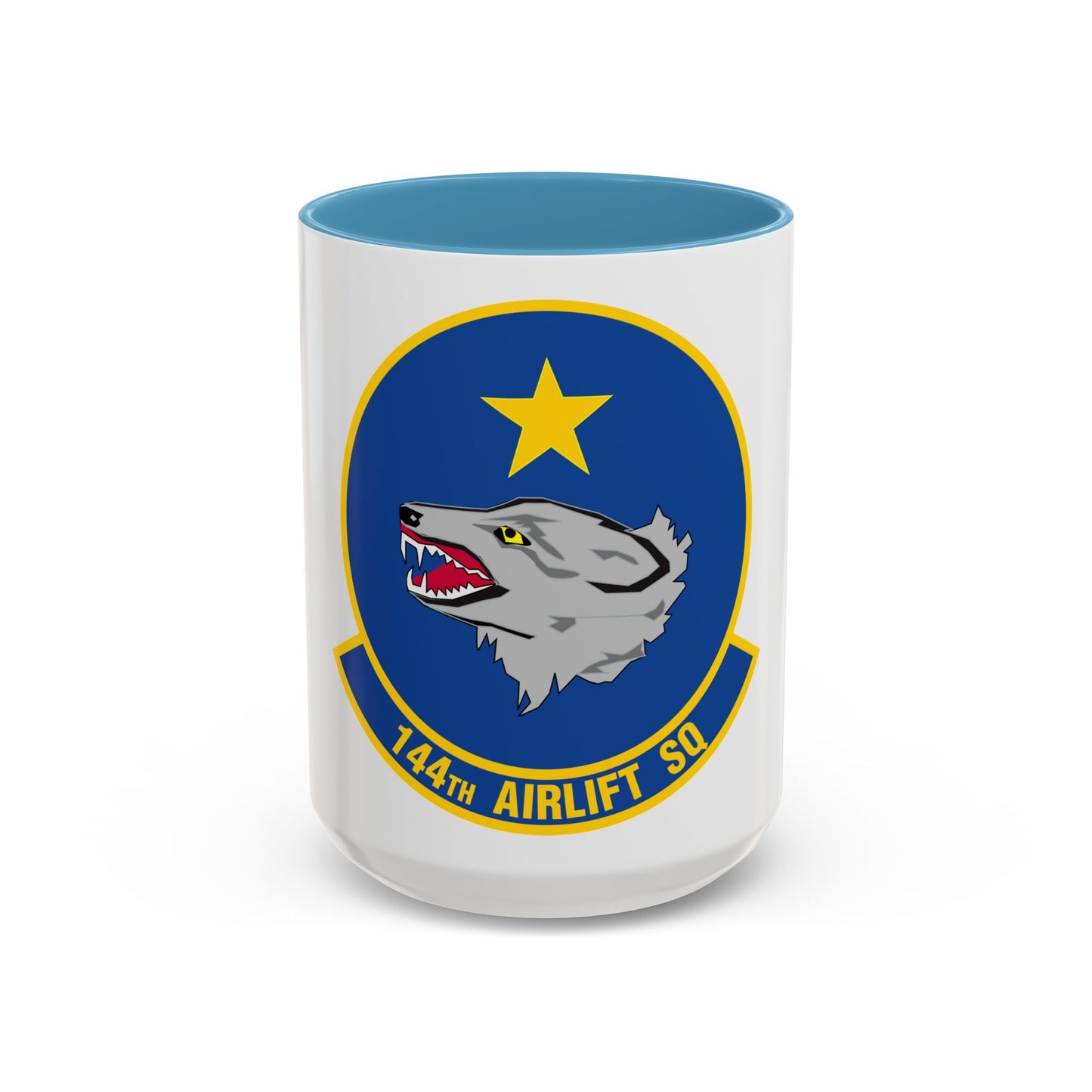 144 Airlift Squadron (U.S. Air Force) Accent Coffee Mug