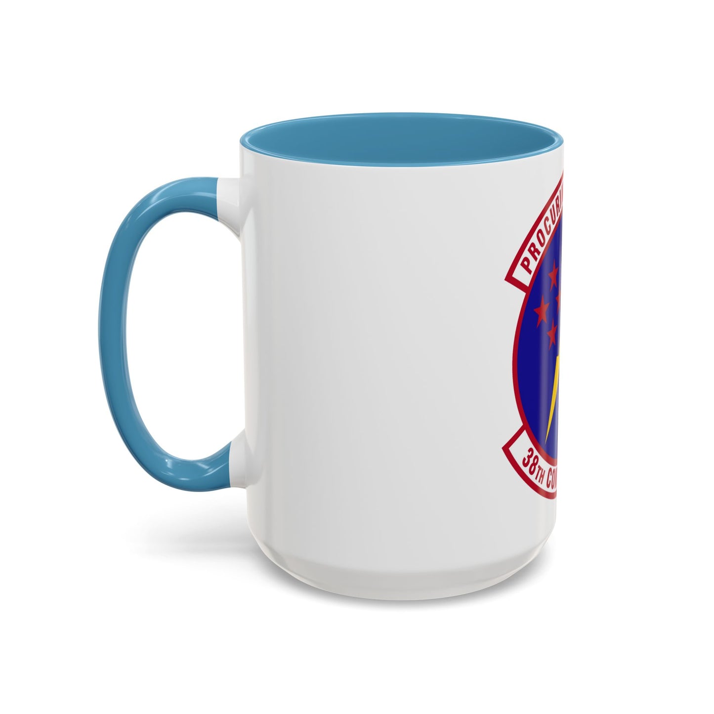 38th Contracting Squadron (U.S. Air Force) Accent Coffee Mug