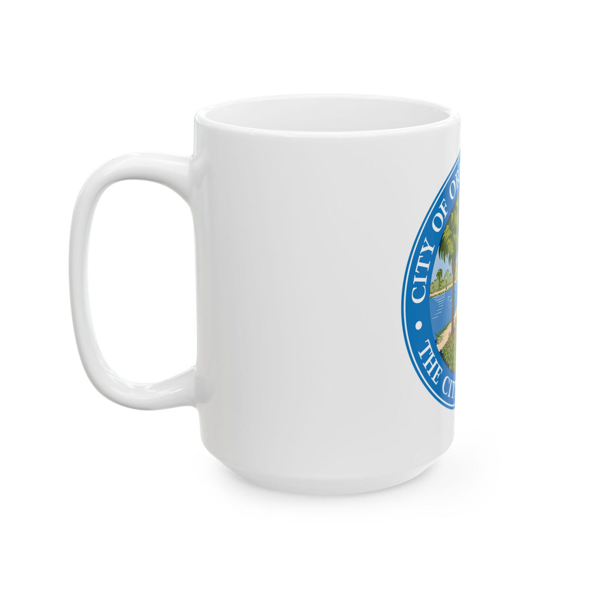 Seal of Orlando Florida - White Coffee Mug