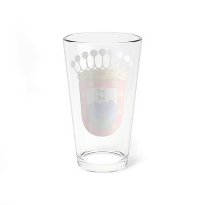 Escudo de Abanto Vizcaya (Spain) (Coat of Arms) Pint Glass 16oz