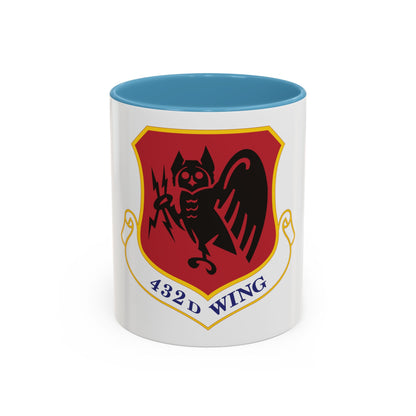 432d Wing (U.S. Air Force) Accent Coffee Mug