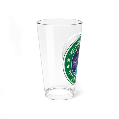 Seal of the Rangpur Cantonment Board (Bangladesh) (Coat of Arms) Pint Glass 16oz
