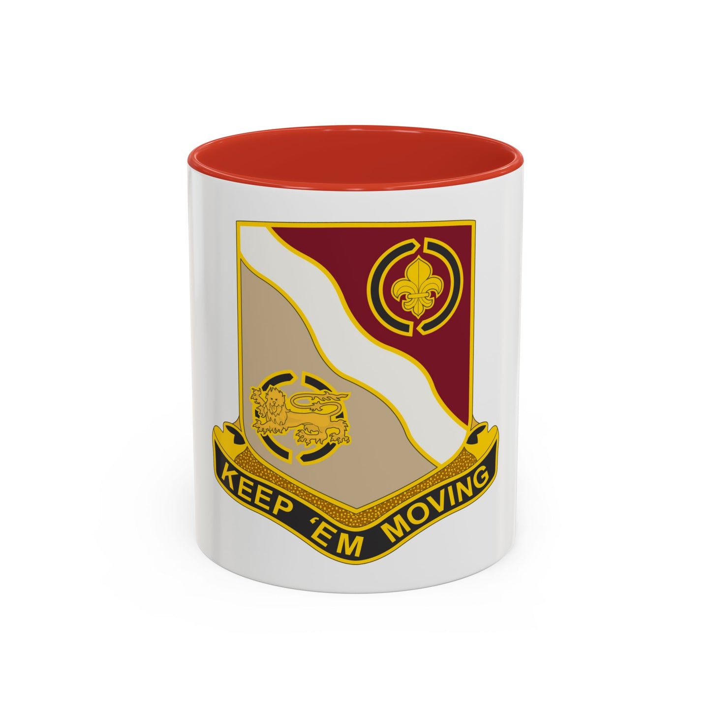 446 Transportation Battalion (U.S. Army) Accent Coffee Mug