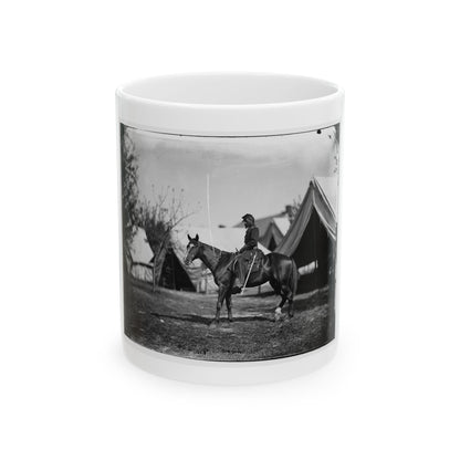 Antietam, Maryland. Lt. Col. Charles B. Norton At Headquarters Of Gen. Fitz-John Porter (U.S. Civil War) White Coffee Mug