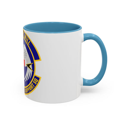 455th Expeditionary Medical Support Squadron (U.S. Air Force) Accent Coffee Mug