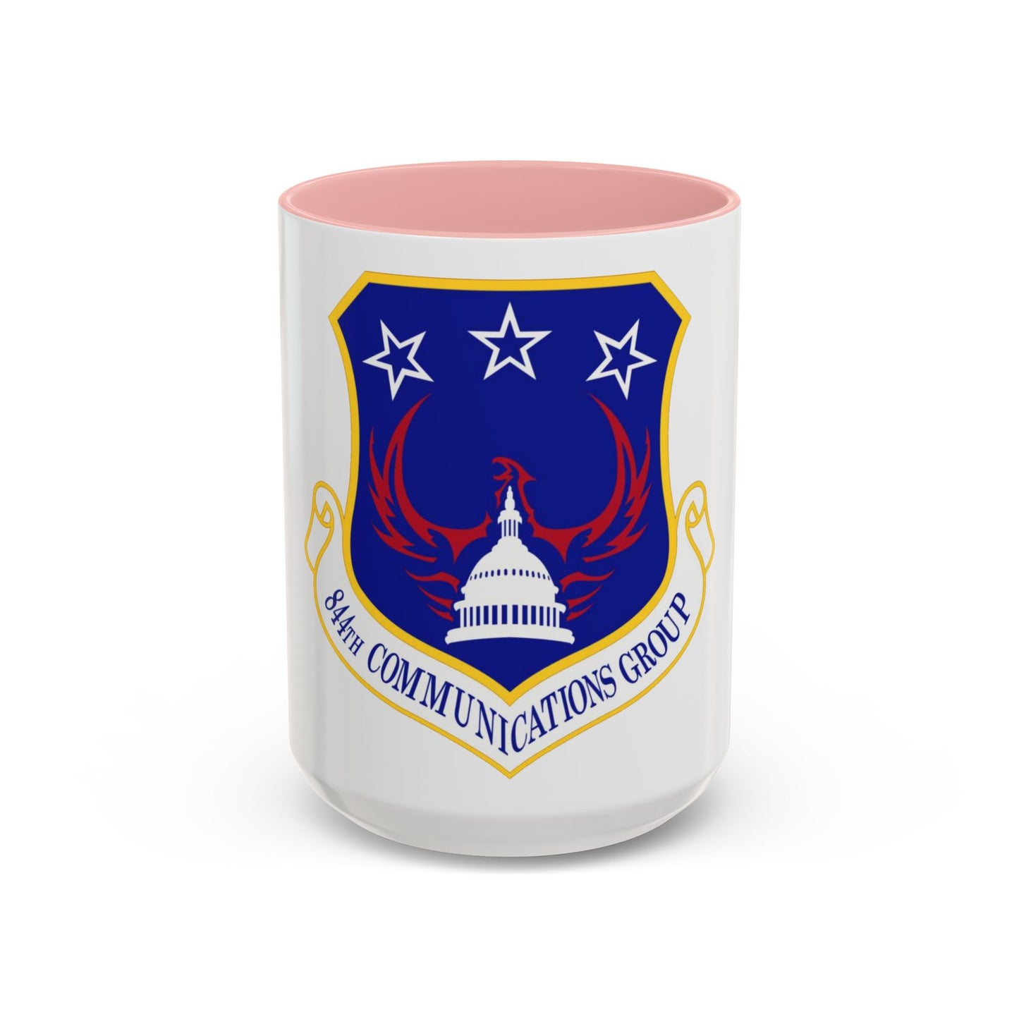 844th Communications Group (U.S. Air Force) Accent Coffee Mug